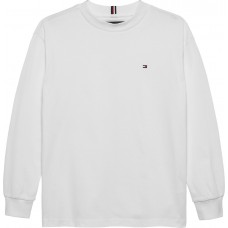 TOMMY HILFIGER μπλούζα παιδική KB0KB09846-YBR λευκή